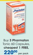 Pharmaton Tonic-60 Capsules-Per Pack