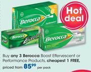 Berocca Boost Effervescent Or Performance Product-Per Pack