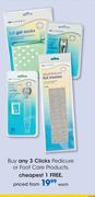 Clicks Pedicure Or Foot Care Products-Each