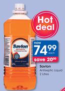 Savlon Antiseptic Liquid-2Ltr Each