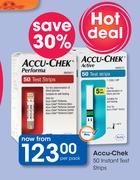 Accu-Chek 50 Instant Test Strips-Per Pack