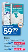 Salex Metered Spray-30ml