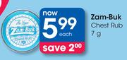Zam-Buk Chest Rub-7g Each