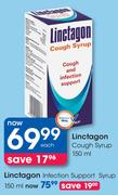 Linctagon Infection Support Syrup-150ml