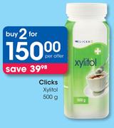 Clicks Xylitol-2X500g