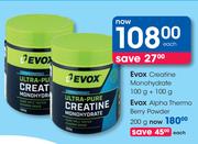 Evox Alpha Thermo Berry Powder-200g Each