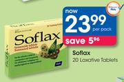 Soflax Laxative-20 Tablets Per Pack