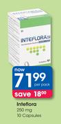 Inteflora 250mg-10 Capsules Per Pack