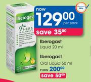 Iberogast Oral Liquid-50ml Per Pack