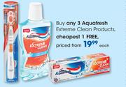 Aquafresh Extreme Clean Products-Each