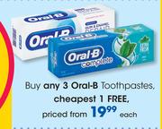 Oral-B Toothpastes-Each