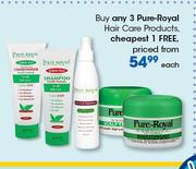 Pure Royal Hair Care Products-Each