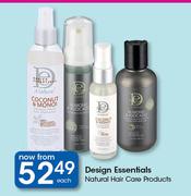 Design Essentials Natural Hair Care Products-Each