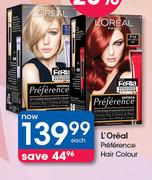 L'Oreal Preference Hair Colour-Each