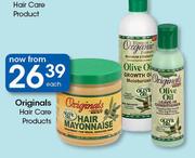 Originals Hair Care Products-Each
