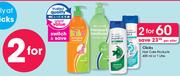 Clicks Hair Care Products 400ml Or 1 Ltr-For 2 Per Offer