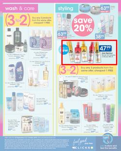 Clicks : You Pay Less (20 Sept - 7 Oct 2019), page 36