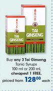 Tai Ginseng Tonic Syrups 100ml Or 200ml-Each