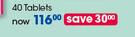Relicalm 40 Tablets-Per Pack