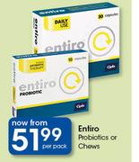 Entiro Probiotics Or Chews-Per Pack