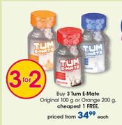 Tum E-Mate Original-100g Or Orange-200g Each