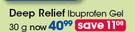 Deep Relief Ibuprofen Gel-30g Each