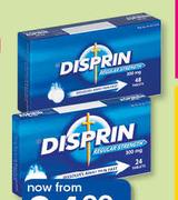  Disprin Regular Strength 48 Tablets-Per Pack