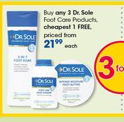 Dr.Sole Foot Care Products-Each