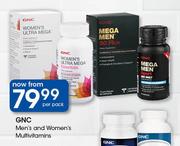 GNC Men's & Women's Multivitamin-Per Pack