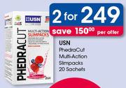 USN Phedracut Multi-Action Slimpacks Sachets-2X's