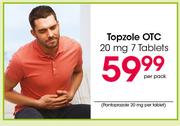 Topzole OTC 20mg Tablets-7's Per Pack