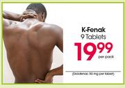 K-Fenak Tablets-9's Per Pack