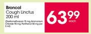 Broncol Cough Linctus-200ml Each