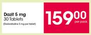 Dazit 5mg Tablets-30's Per Pack