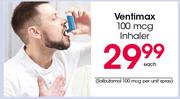 Ventimax 100 mcg Inhaler-Each