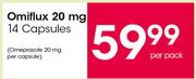 Omiflux 20 mg 14 Capsules-Per Pack