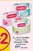 Comfitex Sanitary Pads-Per Pack