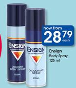 Ensign Body Spray 125ml-Each
