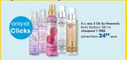 Oh So Heavenly Body Spritzers 100ml-Each