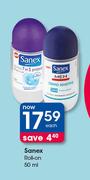 Sanex Roll-On 50ml-Each