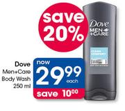 Dove Men+Care Body Wash 250ml-Each