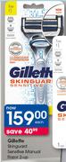 Gillette Skinguard Sensitive Manual Razor 2 Up