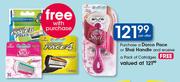 Dorco Pace Or Shai Handle With Free Pack Of Cartridges-Per Offer