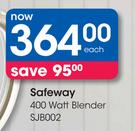 Safeway 400 Watt Blender SJB002-Each