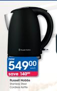 Russell Hobbs Stainless Steel Cordless Kettle-Each