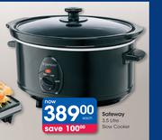 Safeway 3.5Ltr Slow Cooker-Each