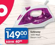 Safeway 1600 Watt Steam Iron-Each