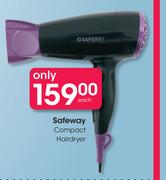 Safeway Compact Hairdryer-Each