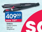 BaByliss Crystal DigiCurl Staraightener-Each