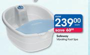 Safeway Vibrating Foot Spa-Each